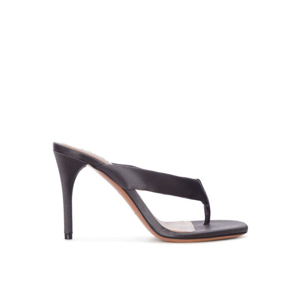 Alaia Women Spongy Denim Platform Sandals